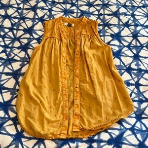 Anthropologie Pilcro sleeveless blouse